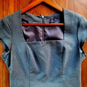 H&M Gray Office Professional Dress